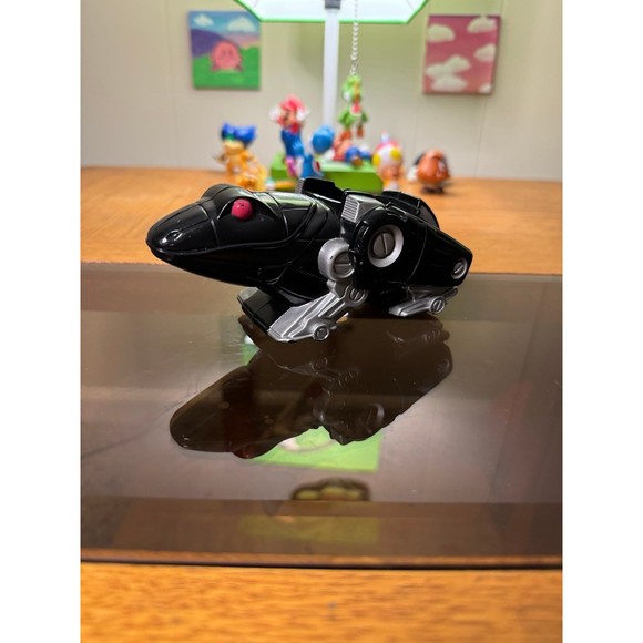 1995 Mighty Morphin Power Rangers Black Ranger Frog Zord Megazord - Picture 2 of 5